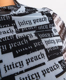 Juicy Peach Long Sleeve Bodysuit