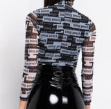 Juicy Peach Long Sleeve Bodysuit